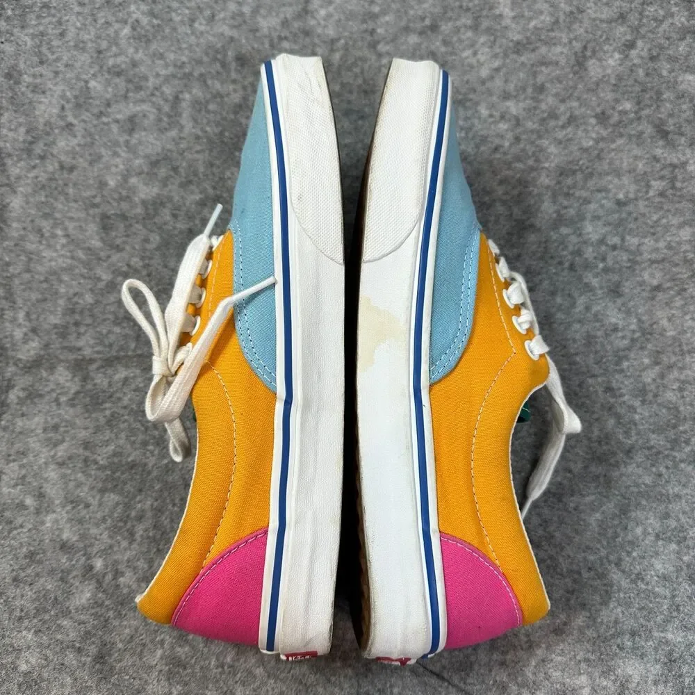 Vans Era Colorblock Multi Color Canvas Shoes Mens 9 Womens 10.5 Skate Sneakers